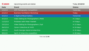 Upcoming Events